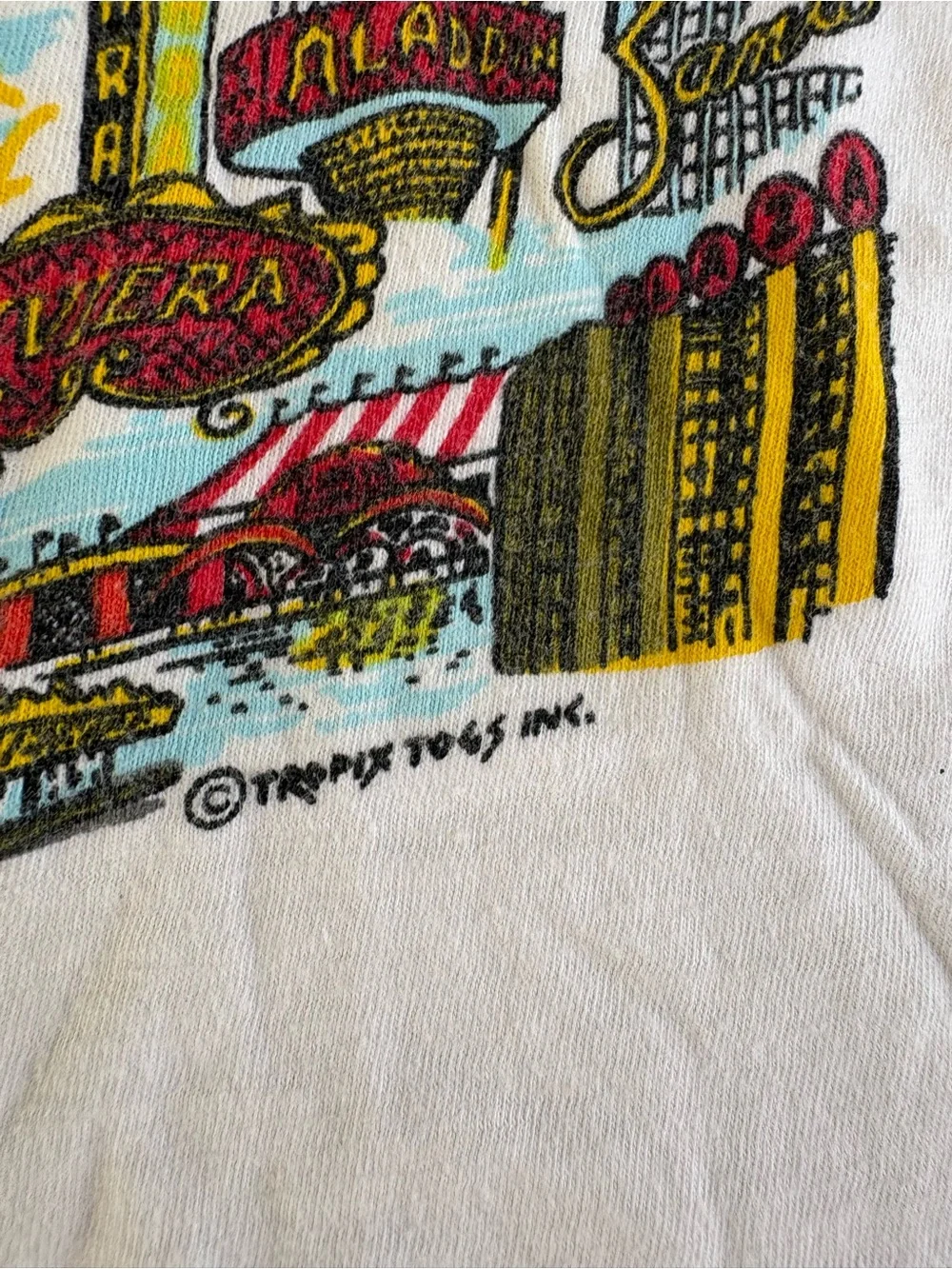 VTG Beat Up Kids LAS VEGAS Tee Shirt